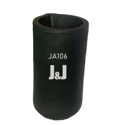 Metal Melting Crucible With Pouring Nozzle