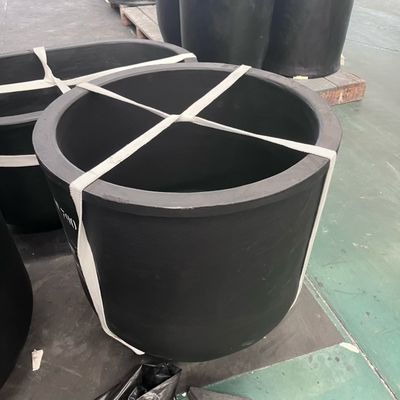 Medium Frequency Induction Furnace SiC Graphite Crucible for Non-Ferrous Metal Melting