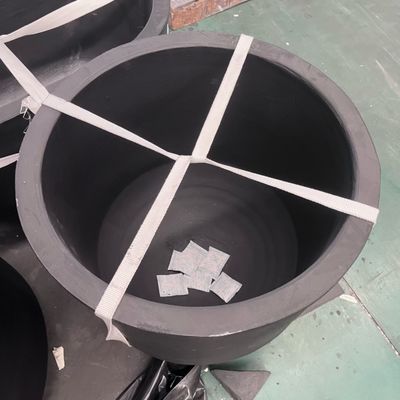 Preheating Optimized SiC Graphite Crucible with Thermal Shock Prevention System