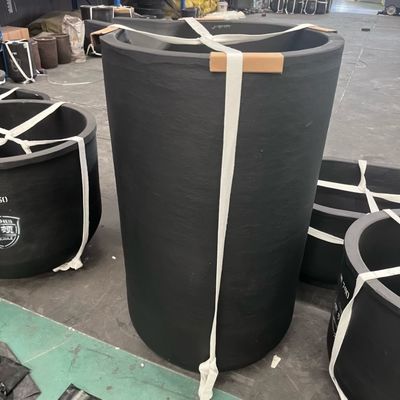 Coke Fired Furnace Graphite Clay Crucible for Traditional Brass Bronze Foundry Melting
