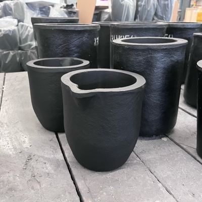Oil Fired Furnace Clay Graphite Crucible for Aluminum Alloy Die Casting Workshop Production