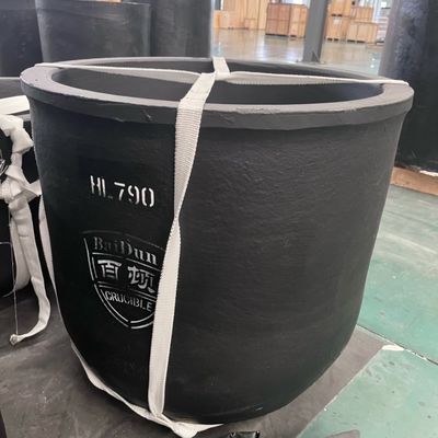 Hand Ramming Traditional Graphite Clay Crucible for Art Foundry Sculpture Bronze Casting