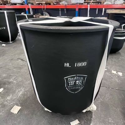 500kg Heavy Duty Copper Melting SiC Graphite Pot for Industrial Wire and Cable Production