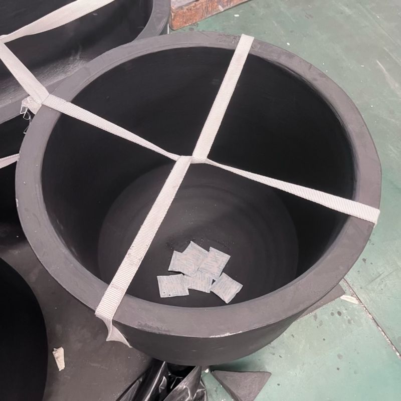 Preheating Optimized SiC Graphite Crucible with Thermal Shock Prevention System
