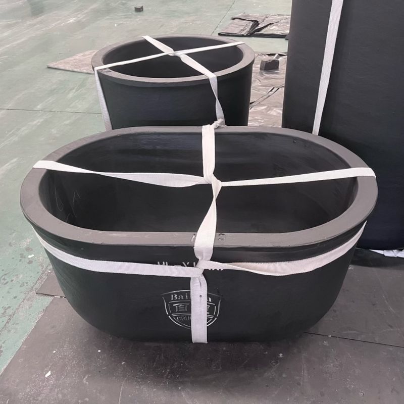 Crucible Furnace Complete SiC Graphite Refractory Liner for Metal Foundry Equipment
