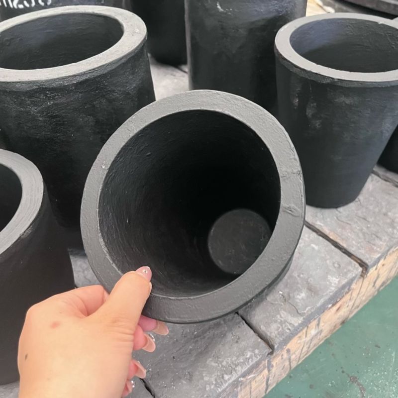 Bowl Shaped Graphite Clay Crucible for Torch Melting Gold Silver Jewelry Making