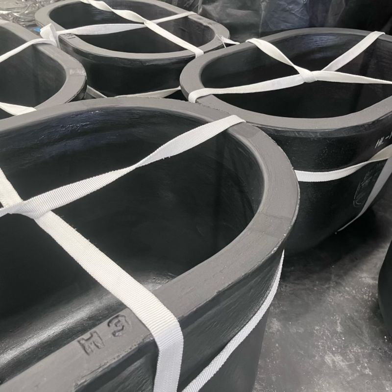 100kg Extra Large Graphite Clay Crucible for Steel and Iron Foundry High Temperature Melting