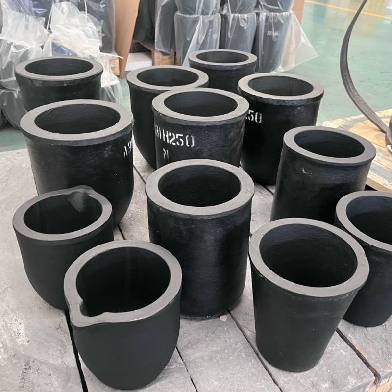 Fast Melting Graphite Clay Crucible with Optimized Wall Thickness for Energy Efficiency