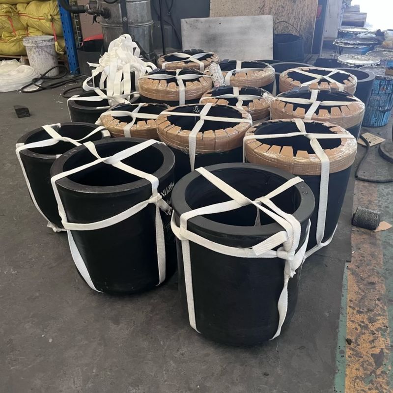 200kg Large Induction Copper Melting Crucible for Electrical Busbar and Conductor Production