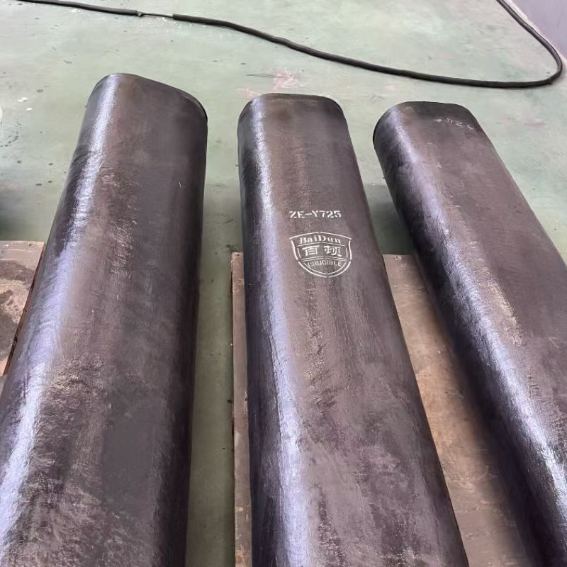 Upward Casting Oxygen-Free Copper SiC Graphite Crucible for High Conductivity Wire Production