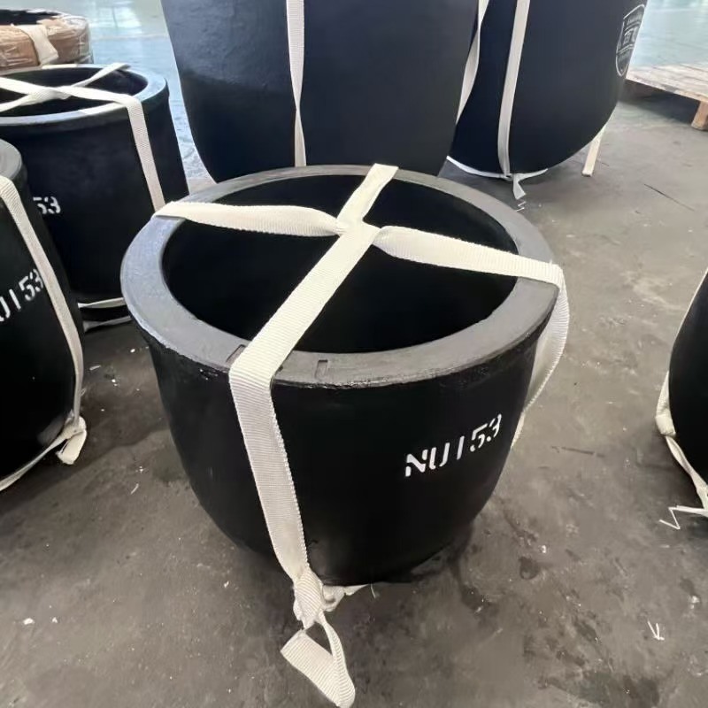 300kg Channel Furnace Copper Melting Induction Crucible for Continuous Holding and Pouring