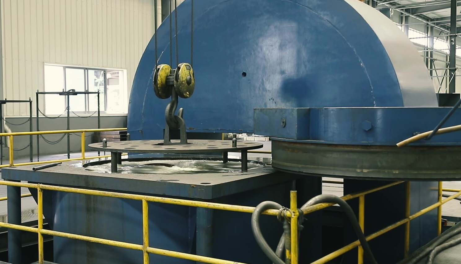 Qingdao Baidun Special Ceramics Technology Co., Ltd. factory production line