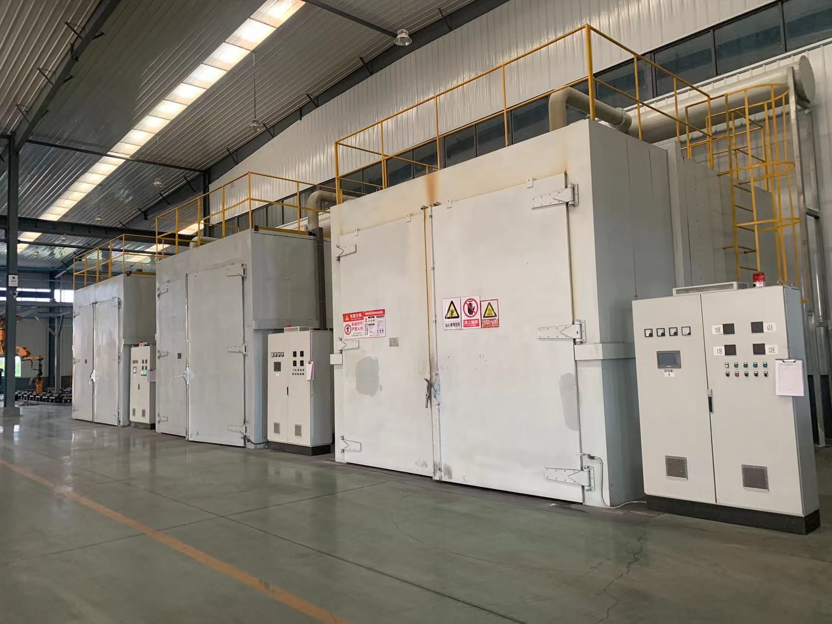 Qingdao Baidun Special Ceramics Technology Co., Ltd. factory production line