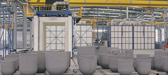 Qingdao Baidun Special Ceramics Technology Co., Ltd. factory production line