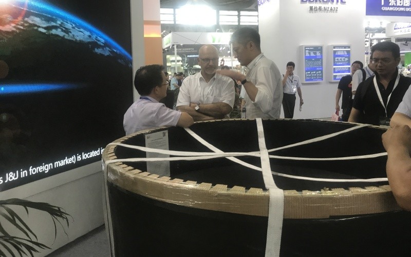 Qingdao Baidun Special Ceramics Technology Co., Ltd. factory production line