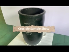 High Pure Silicon Carbide Graphite Crucible Conventional Circular Crucible Metal Melting