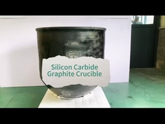 Uniform Heating Round Conventional Type Crucible Outstanding Corrosion Resistance