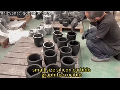 Black Silver Smelting Crucible Chemical Resistant Crucible Silver Melting