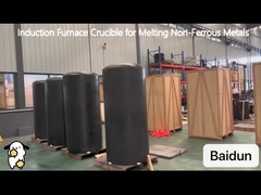 Low Slag Adherence Silicon Carbide Graphite Crucible for Chemical Resistance to Alkalis