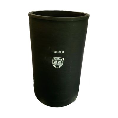 Carborundum Graphite Crucible For Induction Furnace Straight Cylindrical Crucible