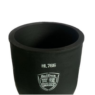 Round Sic Crucible High Oxidation Resistance Large Crucible For Melting Aluminum