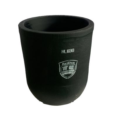 High Oxidation Resistance Silicon Carbide Graphite Conventional Circular Type Crucible Metal Melting