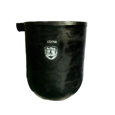 Silicon Carbide Graphite Pouring Nozzle Crucible Metal Melting High Thermal Conductivity