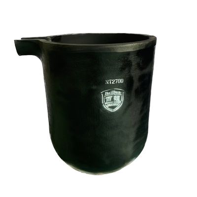 Silicon Carbide Graphite Pouring Nozzle Crucible Metal Melting High Thermal Conductivity
