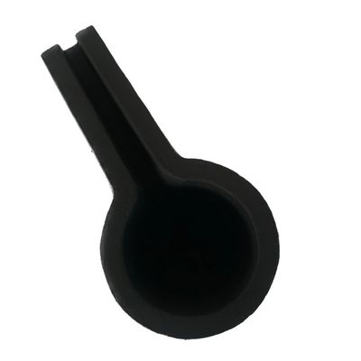 Heat Resistance Crucible With Pouring Nozzle Metal Saving Silicon Carbide Graphite