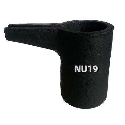 Heat Resistance Crucible With Pouring Nozzle Metal Saving Silicon Carbide Graphite