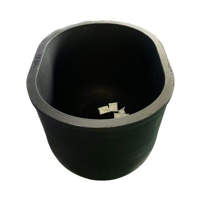 Chemical Resistance Oval Type Crucible Isostatic Pressing Silicon Carbide Crucible