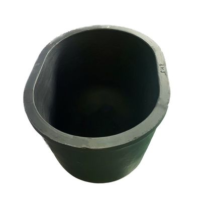 Silicon Carbide Graphite Oval Type Crucible Metal Melting Oxidation Chemical Resistance
