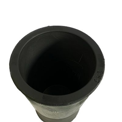 1 - 100kg Capacity Graphite Induction Furnace Crucible Straight Cylindrical Up to 1600°C