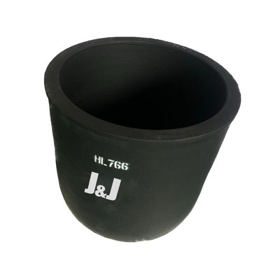 Uniform Heating Round Conventional Type Crucible Outstanding Corrosion Resistance