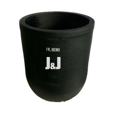 High Pure Silicon Carbide Graphite Crucible Conventional Circular Crucible Metal Melting