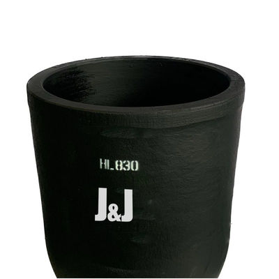 High Pure Silicon Carbide Graphite Crucible Conventional Circular Crucible Metal Melting
