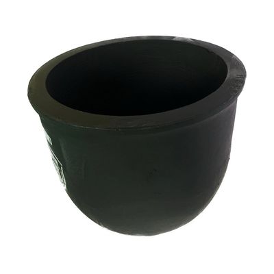 Low Slag Adherence Silicon Carbide Graphite Conventional Circular Type Crucible