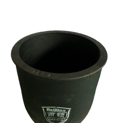 High Hardness Cylindrical Carbon Graphite Crucible Excellent Corrosion Resistance