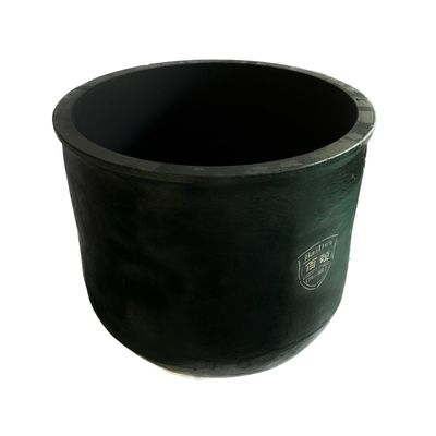 Laboratory Silicon Carbide Conventional Type Crucible Resistant To High Temperature