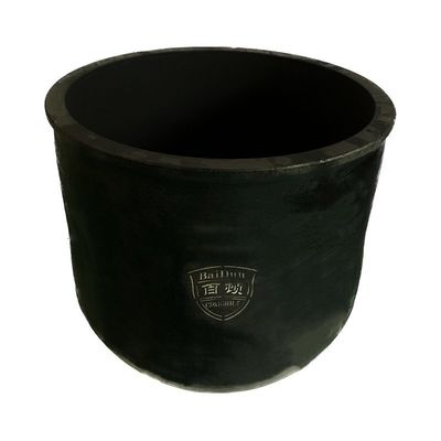 Laboratory Silicon Carbide Conventional Type Crucible Resistant To High Temperature