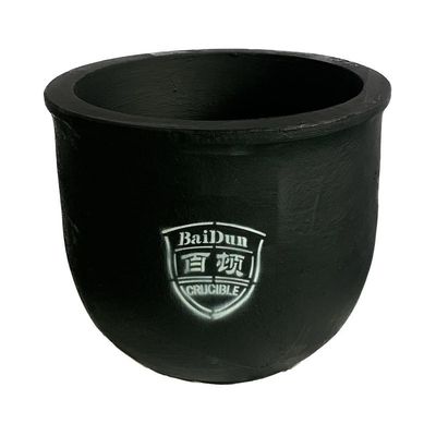 Laboratory Silicon Carbide Conventional Type Crucible Resistant To High Temperature