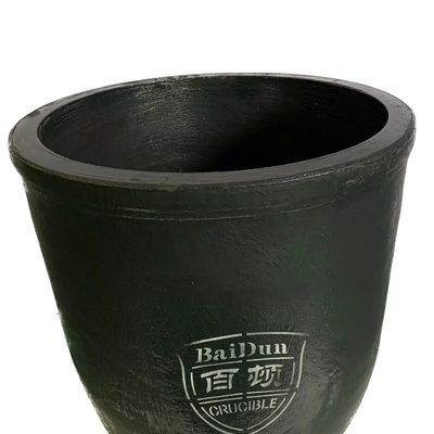 High Thermal Shock Resistance Graphite Carbon Crucible for Alkalis Chemical Resistance