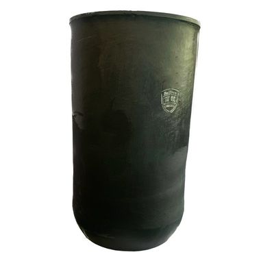 Round Silicon Carbide Graphite Crucible Induction Heating For Melting Non Ferrous Metals