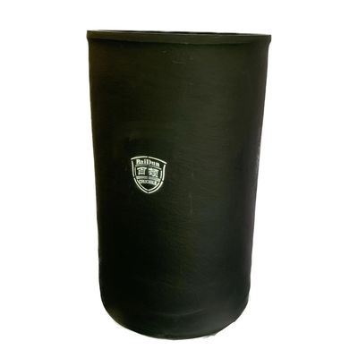 Round Silicon Carbide Crucible Acidic / Basic Resistant 150kg Capacity Long Life