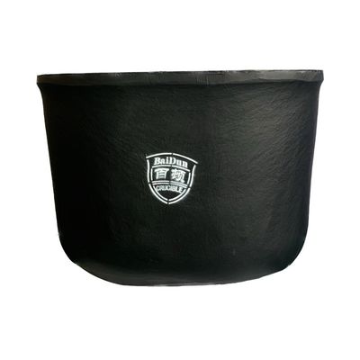 Melting Casting Graphite Clay Crucible Thermal Shock Resistant Cylindrical Crucible
