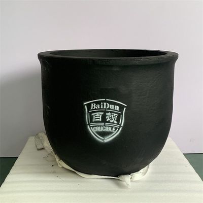 Large Round Zinc Fusing Crucible Chemical Resistance Good Thermal Shock Resistance