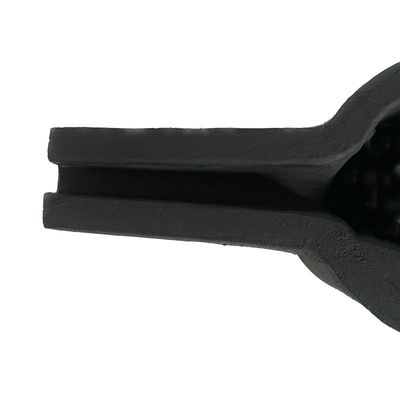 Black Metal Melting Crucible Vessel Graphite Crucible For Melting Silver
