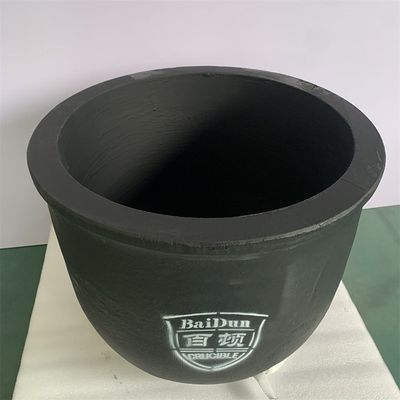 Smooth Surface Finish Silver Melting Crucible Acids And Alkalis Resistant