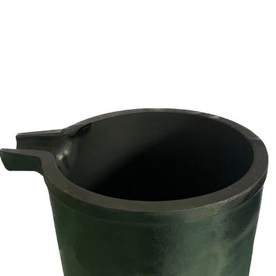 Black Silver Smelting Crucible Chemical Resistant Crucible Silver Melting