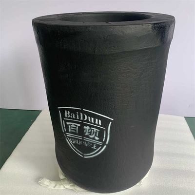 Cylindrical Thermal Conductivity Crucible For Melting Aluminium Corrosion Resistance